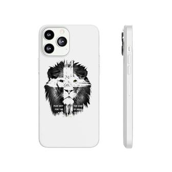 Lion Cross Jesus Christian Lord God Believer Gift Phonecase iPhone | Mazezy