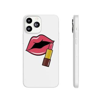 Lips Cosmetics Lipstick Make-Up Design Phonecase iPhone | Mazezy