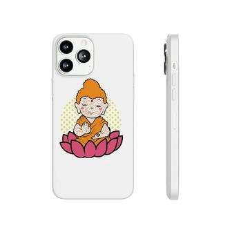 Little Buddha Lotus Flower Be Happy Just Chill Phonecase iPhone | Mazezy
