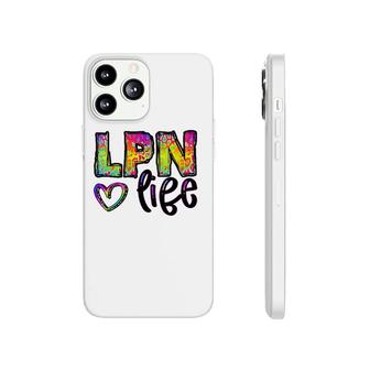 Lnp Life Heart Rainbow Text Licensed Practical Nurse Gift Phonecase iPhone | Mazezy