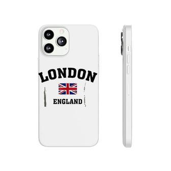 London England With Union Jack Flag Phonecase iPhone | Mazezy