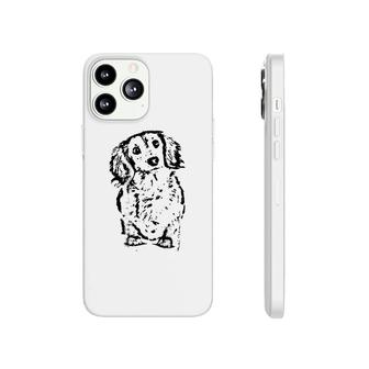 Long Hair Dachshund Lover Gift Phonecase iPhone | Mazezy