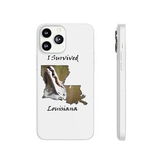 Louisiana Alligator Southern Survival Short Sleeve Phonecase iPhone | Mazezy