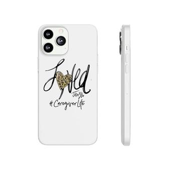 Loved Leopard Heart Caregiver Phonecase iPhone | Mazezy