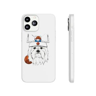 Maltese Basketball Dog Lovers Basketball Player Phonecase iPhone | Mazezy