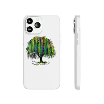Mardi Gras Tree Beads New Orleans 2022 Watercolor Vintage Phonecase iPhone | Mazezy