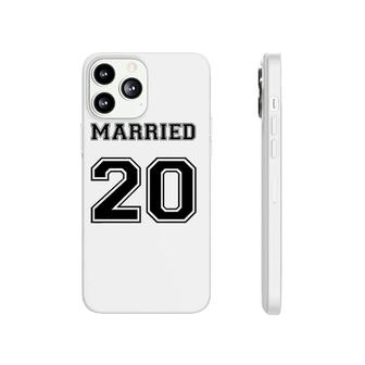 Married 20 - Married Since Couple Matching Marriage Year Phonecase iPhone | Mazezy