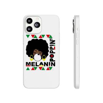 Melanin Poppin Afro Queen Cool Black History Month Phonecase iPhone | Mazezy