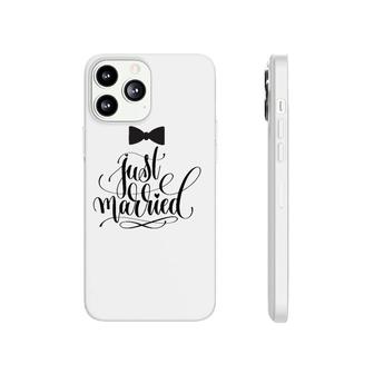 Men Just Married Broom Wedding Phonecase iPhone | Mazezy