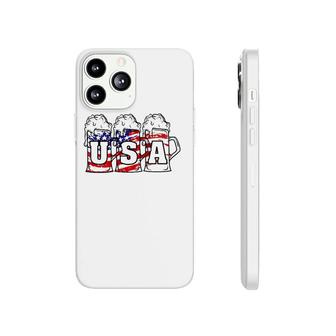 Mens 4Th Of July Usa Beer American Flag Women Merica Phonecase iPhone | Mazezy
