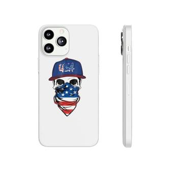 Men's American Flag Skull Usa Military Phonecase iPhone | Mazezy DE