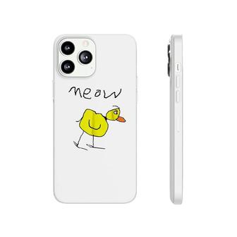Meow The Duck Phonecase iPhone | Mazezy