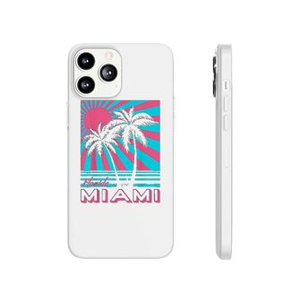 Miami Beach Florida Miami Palm Trees Phonecase iPhone | Mazezy CA