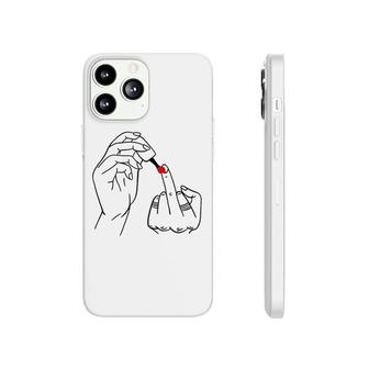 Middle Finger Feminist Gift Phonecase iPhone | Mazezy