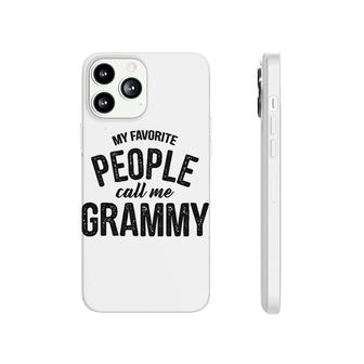 My Favorite People Call Me Grammy Phonecase iPhone | Mazezy