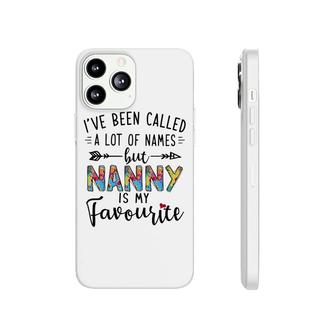 Nanny Is My Favourite Name Phonecase iPhone | Mazezy
