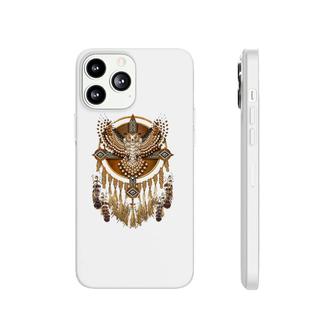 Native American Beadwork Owl Mandala Gift For Women Men Phonecase iPhone | Mazezy CA