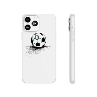 Nigeria Soccer Ball Flag - Nigerian Football Jersey Phonecase iPhone | Mazezy