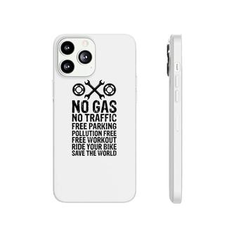 No Gas No Traffic Cycling Phonecase iPhone | Mazezy