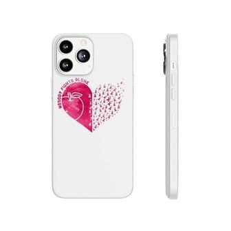 Nobody Fights Alone Teacher's Day Breast Cancer Awareness Phonecase iPhone | Mazezy