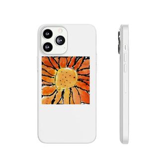 Orange Flower From A Child's Imagination Phonecase iPhone | Mazezy