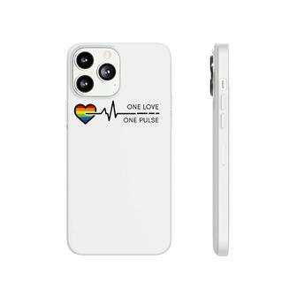 Orlando United One Pulse Heart Lgbt Pride Premium Phonecase iPhone | Mazezy