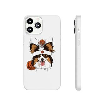 Papillon Basketball Dog Lovers Basketball Player Phonecase iPhone | Mazezy