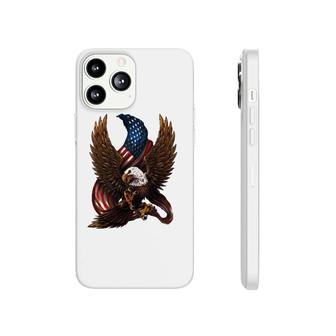 Patriotic American Design With Eagle And Flag Phonecase iPhone | Mazezy UK