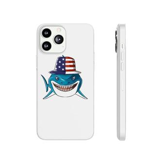 Patriotic Shark American 4Th Of July Shark Usa American Flag Phonecase iPhone | Mazezy