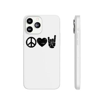 Peace Love Rock And Roll - Rock And Roll S Phonecase iPhone | Mazezy UK