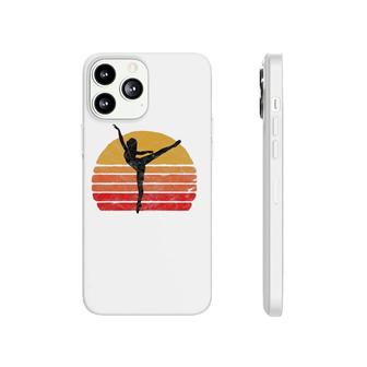 Penché Dancer En Pointe & Sun Vintage 80'S Ballet Graphic Phonecase iPhone | Mazezy