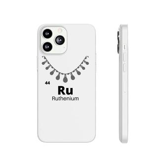 Periodic Table Of Elements Ruthenium Ruth Science Phonecase iPhone