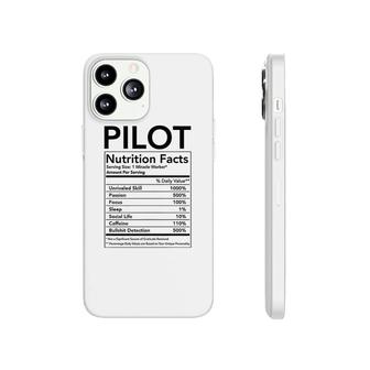Pilot Nutritional Facts Phonecase iPhone | Mazezy