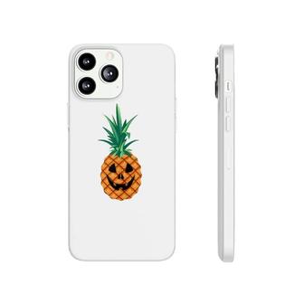 Pineapple Pumpkin Jack O'lantern Halloween Phonecase iPhone | Mazezy