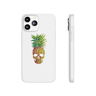 Pineapple Skull Funny Aloha Beaches Hawaiian Hawaii Goth Phonecase iPhone | Mazezy