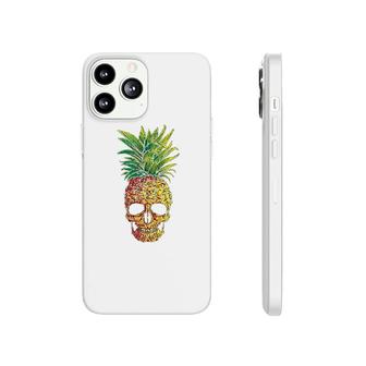 Pineapple Skull Funny Aloha Beaches Hawaiian Hawaii Goth Phonecase iPhone | Mazezy