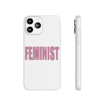 Pink Print Feminist Phonecase iPhone | Mazezy