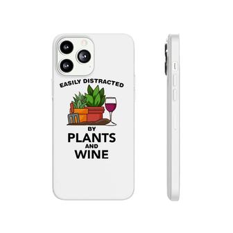 Plant Lover Women Red Wine Gardening Florist House Plants Phonecase iPhone | Mazezy