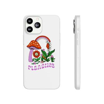 Pleasing Flowers And Mushrooms Hippie Phonecase iPhone | Mazezy