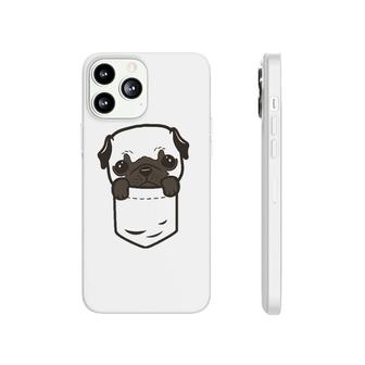 Pocket Pug Dog Puppy Face Pet Lover Owner Men Women Gift Phonecase iPhone | Mazezy