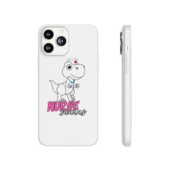 Prehistoric Dinosaurs Nurse Dress Dinos Eggs Nurse Decor Phonecase iPhone | Mazezy