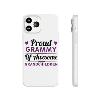 Proud Grammy Of Awesome Grandchildren Phonecase iPhone | Mazezy