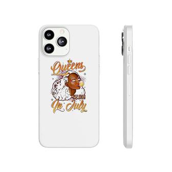 Queen Are Born In July Phonecase iPhone | Mazezy