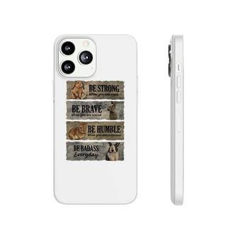 Rabbit Be Strong Be Brave Phonecase iPhone | Mazezy