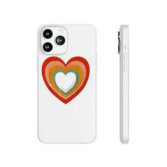 Rainbows And Heart Cutouts Valentines Love Phonecase iPhone | Mazezy AU
