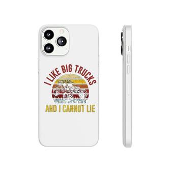 Retro I Like Big Trucks And I Cannot Lie Phonecase iPhone | Mazezy UK