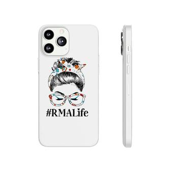 Rma Life Messy Hair Woman Bun Healthcare Worker Phonecase iPhone | Mazezy
