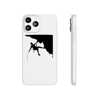 Rock On Climbing Male Climber Gift Phonecase iPhone | Mazezy
