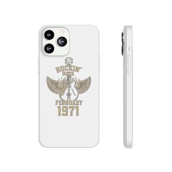 Rocking Since February 1971 Guitar Phonecase iPhone | Mazezy