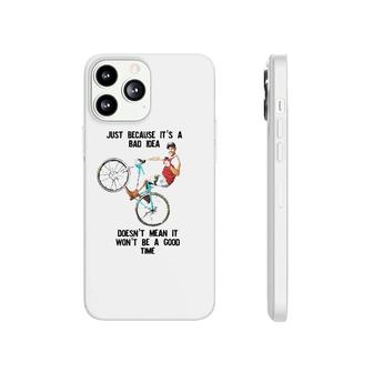 Sam K Trouble Cycling Raglan Baseball Tee Phonecase iPhone | Mazezy